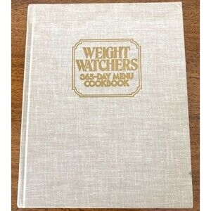 Weight Watchers 365‑Day Menu Cookbook –Jean Nidetch  Hardcover  1981